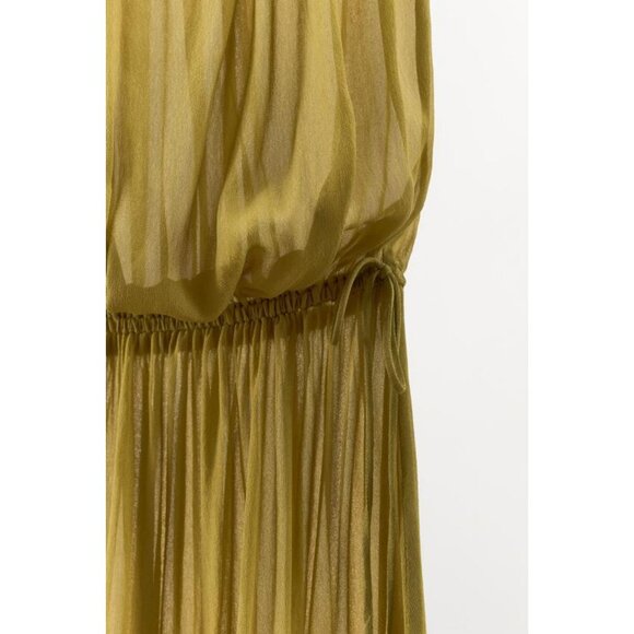 ZARA ASYMMETRIC TOP WITH TIES - Picture 4 of 4